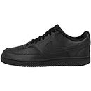 Nike Men's Court Vision Low Next Nature Basketball Shoe, Black Black Black 25241d, 11 UK