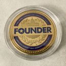Fox Nation Founders 1st Edition Coin 2018, For Charter Subscribers, Encapsulated