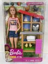 Barbie YOU CAN BE ANYTHING Chicken Farmer Doll Playset Henhouse Mattel #DHB63