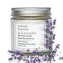 The Black Kite Scented Candles| Vanilla & Lavender Scented Candle| Last 25 Hrs |100 GMS| Aromatherapy Fragrance Candles for Home Decor|Best Scented Candles Gift Set, SOY WAX