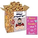 BOGATCHI Mr.POPP's Caramel Popcorn, 100% Crunchy Handcrafted Gourmet Popcorn Snacks | NO Microwave Needed | Best Movie / TV Time Snack, Best Rakhi Gift , 250g + Free Happy Rakhi Greeting Card