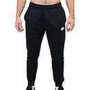 Nike M NSW Club Jggr Ft Pant, Hombre, Black/Black/White, S