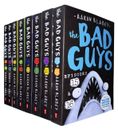 The Bad Guys Episodes 1-16 by Aaron Blabey 8 Books Collection - Ages 7-9 - PB