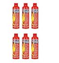 SAFEYURA Fire Extinguisher Can Bottle for Car and Home Kitchen with Stand Each 500 ML - Pack of 6