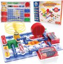 Science Kidz Elektronik-Kit - Elektrische Druckknopfschaltungen für Kinder - 188 Experiment