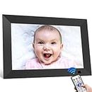 TEKXDD Digital Photo Frame, 10.1 Inch Remote Control Digital Picture Frame 1280*800 IPS High Resolution 16:10 Display, Electronic Picture Frame support Auto-Rotate/Image Preview /Video /Calendar Clock