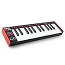 AKAI Professional LPK25 - USB MIDI Keyboard Controller with 25 Responsive Synth Keys for Mac and PC, Arpeggiator and Music Production Software,black