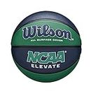 Wilson NCAA Elevate Basketball for Kid, Adult, Teen, Size 6-28.5" Green/Navy
