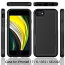 iPhone 7 / 8 / SE 2 2020 / SE 3 2022 - Case Shockproof Protective Rugged - Black