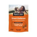 Nutri-Vet Shed Defense Seafood & Fish Flavored Soft Chews Skin & Coat Supplement for Dogs, 5.3-oz bag