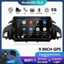 9" Für Ford Kuga Escape C-max Autoradio Android 13.0 GPS Navigation DSP CarPlay 