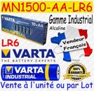 Piles VARTA BULK LR6 AA MN1500 - Disponibles aussi LR03 AAA CR2032 CR2025 CR2016