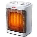 Pro Breeze Space Heater – 1500W Portable Electric Heater for Indoor Use, Ceramic Heater with Adjustable Thermostat, Small Heater for Home, Bedroom, Office, Garage with 3 Operating Modes - White