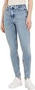 Calvin Klein Jeans Jeans Donna High Rise Skinny Fit, Blu (Denim Medium), 26W / 32L