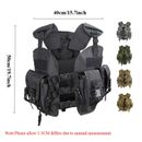 Tactical Harness Vest Outdoor Chest Rig Climbing Protection Carry Bag Armor Gear