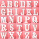 Led Light up Letters Alphabets Numbers Standing Hangable Party Sign Decorations