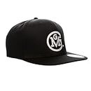 Fast N' Loud Officially Licensed Gas Monkey Garage Round Logo Snapback Cap (Black)