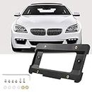 JOYTUTUS Rear License Plate Holder Compatible with BMW 2005-2023 1 2 3 4 5 6 X Series 2002-2019 Mini Cooper,License Plate Bracket Frame Mount Car Accessories Replacement Part 51187160607&51188238061