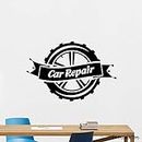 Gadgets Wrap Car Repair Wall Decal Wheel Auto Mechanic Vinyl Sticker Garage Decor Art