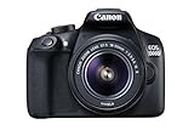 Canon EOS 1300D DSLR Camera with EF-S18-55 IS II F3.5-5.6 Lens - Black (Renewed)