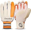 CLOVERBYTE Cricket Batting Gloves Idol for Boys Age 10-13 Years Suitable for Beginners Batting Gloves (Orange)