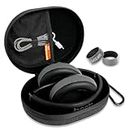 GEVO Travel Case for Beats Studio/Solo/Anker/Hesh 3 Headphones, Hard Carrying Case for Beats Studio Solo 2&3 Wireless Skullcandy Hesh 3/Crusher Over-Ear Headsets (Grey)