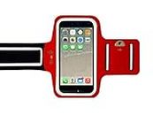 KHOMO APP-IPH-6SPLUS-ARMBAND-RED-ES custodia per cellulare 14 cm (5.5") Fascia da braccio Rosso - Custodie per cellulare (Fascia da braccio, Apple, iPhone 6/6s Plus, 14 cm (5.5"), Rosso)