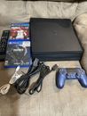 Sony Playstation 4 Pro Black 1TB Console Bundle Tested Excellent Condition