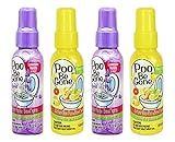 Treasue Isle Set of 4 Stinky Bowl Spray 1.85oz - Before You Go Toilet Bathroom Deodorizer - Features Fresh Citrus Scent and Lavender Scent!