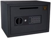 Drop Safe  Digital Safe Compact Steel Money Security Box Keypad Home or Business