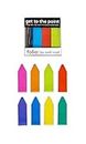 Get to The Point - Magnetic Slip-Over-The-Page Arrow Bookmarks (NEON - Box of 20)