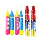 jenilily Water Doodle Pens Replacement Water Pen, Drawing Doodle Pens for Water Doodle Mat (Pack of 6)