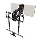 MantelMount MM700 Pro Series Above Fireplace Pull Down TV Mount for 45"-90" TVs Over Mantel