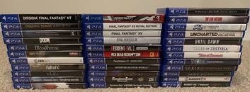 Playstation 4 Games! Sony PS4 TESTED and COMPLETE. ADULT OWNED