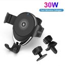 30W Wireless Car Charger Gravity Phone Holder For Apple iPhone 13 14 Samsung S23