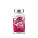 Essentials Folate 400 mcg - Bioaktives Folsäurepräparat - Unterstützt die Blutbildung - Hilft, Müdigkeit und Erschöpfung zu reduzieren - 60 Kapseln von Sensilab