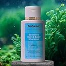 Naturea Sensitive Hair & Body Shampoo Spirulina Intensive Care 2 in 1 Shampoo & Shower Gel, 200 ml. Your Personal Beauty Ritual in una bottiglia