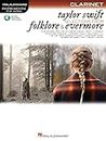 Taylor Swift - Selections from Folklore & Evermore: Clarinet Play-Along Book with Online Audio