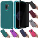 For Samsung Galaxy S9/S9+ S8 Plus Shockproof Case Cover / Privacy Tempered Glass