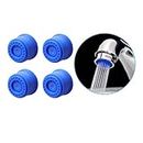 ECO365 Kitchen Tap 3 LPM Aerator (Pack of 4) | Suitable for both Inner(24mm) & Outer(22mm) Dual Threaded Taps | Ideal Tap Extender for Kitchen Sink & Wash Basin | Easy to Maintain