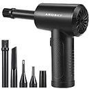 AROSKY Air Duster, Rechargeable Cordless Air Duster - no Canned Air Duster - Replace Air Can Reusable Electric Compressed Air Duster for Computer, Keyboard, Electronics, Home, Office, Car Cleaning
