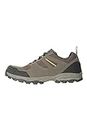 Mountain Warehouse McLeod Mens Shoes - Lightweight All Season Shoes, Durable Walking Shoes, Breathable Hiking Shoes, Mesh Lining Running Shoes - for Travelling, Camping Brown 8 UK