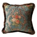 Vintage Flowers Throw Pillow Covers Square Sofa Cushion Cover 18"x18" Home Decor