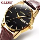 OLEVS Relojes Casual Quartz Watches for Men Chronograph Date Analog Watch
