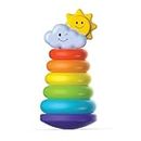ToyMagic Rainbow Rocking Ring Stacker Game|5 Ring Multicolored Sorting Tower Game|Learning Game for Infants & Toddlers Kids|Educational Interactive Baby Toy|Best Birthday & Return Gift|Made in India