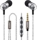 Sephia Headphones Earphones with Mic Wired 3.5mm AUX Jack Extra Bass RRP £39.99