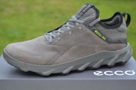 ECCO NUEVOS EN CAJA Zapatos para Caminar Entrenadores MX M Gris Titanio Reino Unido 10.5-11 / EU 45