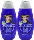 2x Schauma For Men Shampoo 400ml mit Hopfen-Extrakt für jeden Tag jedes Haar