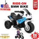 BMW Motorcycle 6V Kids Ride On Licensed Electric 3 Wheels Bicycle w/ Music Blue