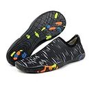 ULLUK Water Shoes for Men and Women Quick-Dry Aqua Shoes (Numeric_8)